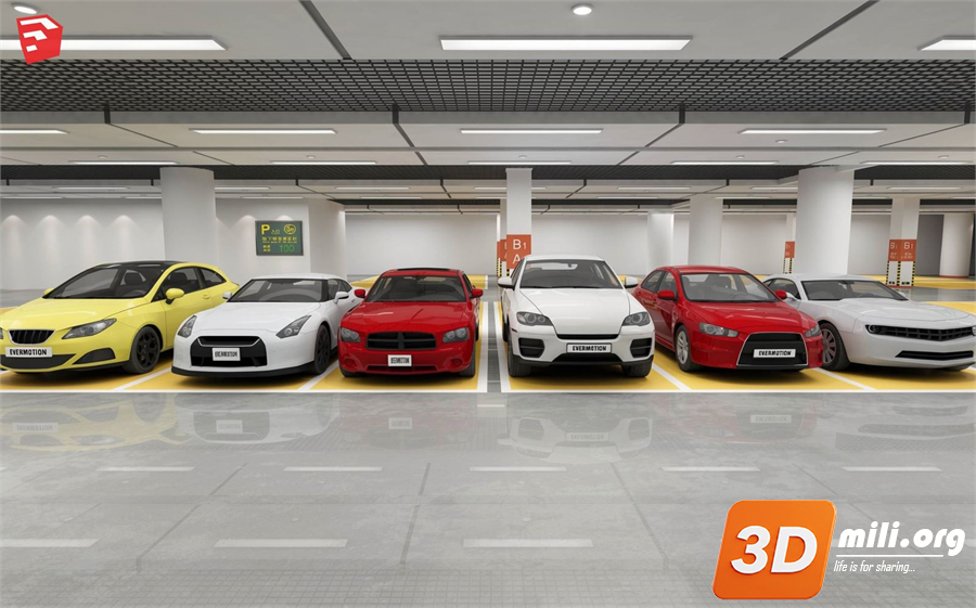 Parking lot Skp Files